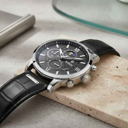 Cosmograph Watch - Obsidian Silver - Back View