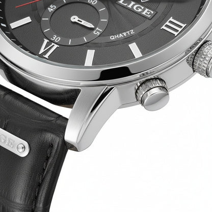 Cosmograph Watch - Obsidian Silver - Texture Close Up