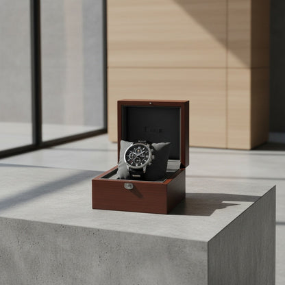 Cosmograph Watch - Obsidian Silver - Lifestyle Inspiration