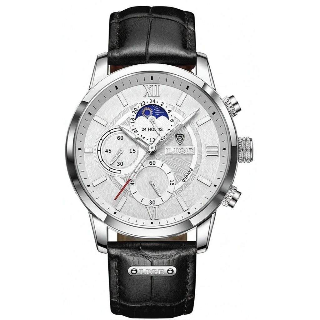Cosmograph Watch - Sterling White - Front View