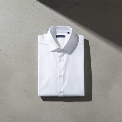 Cotton Shirt for Men Formal - Classic White - Lifestyle Inspiration