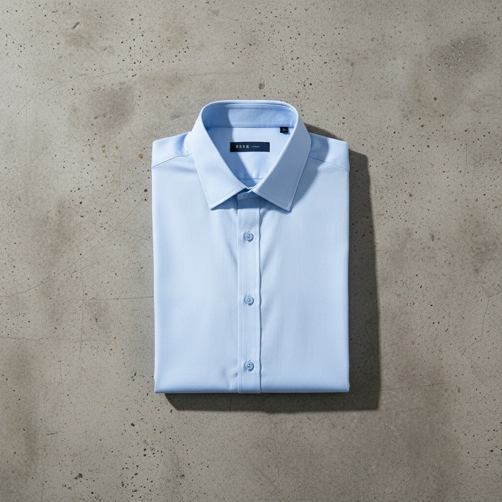Cotton Shirt for Men Formal - Sky Blue - Lifestyle Inspiration
