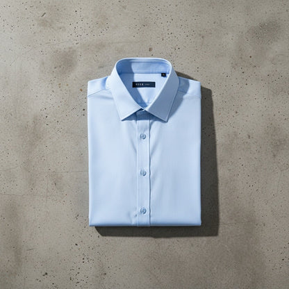 Cotton Shirt for Men Formal - Sky Blue - Lifestyle Inspiration