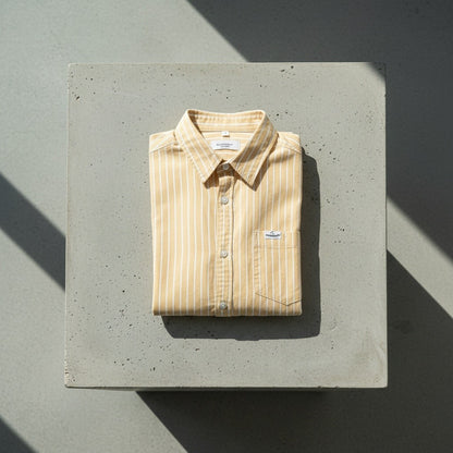 Cotton Shirt Yellow - Yellow - Lifestyle Inspiration