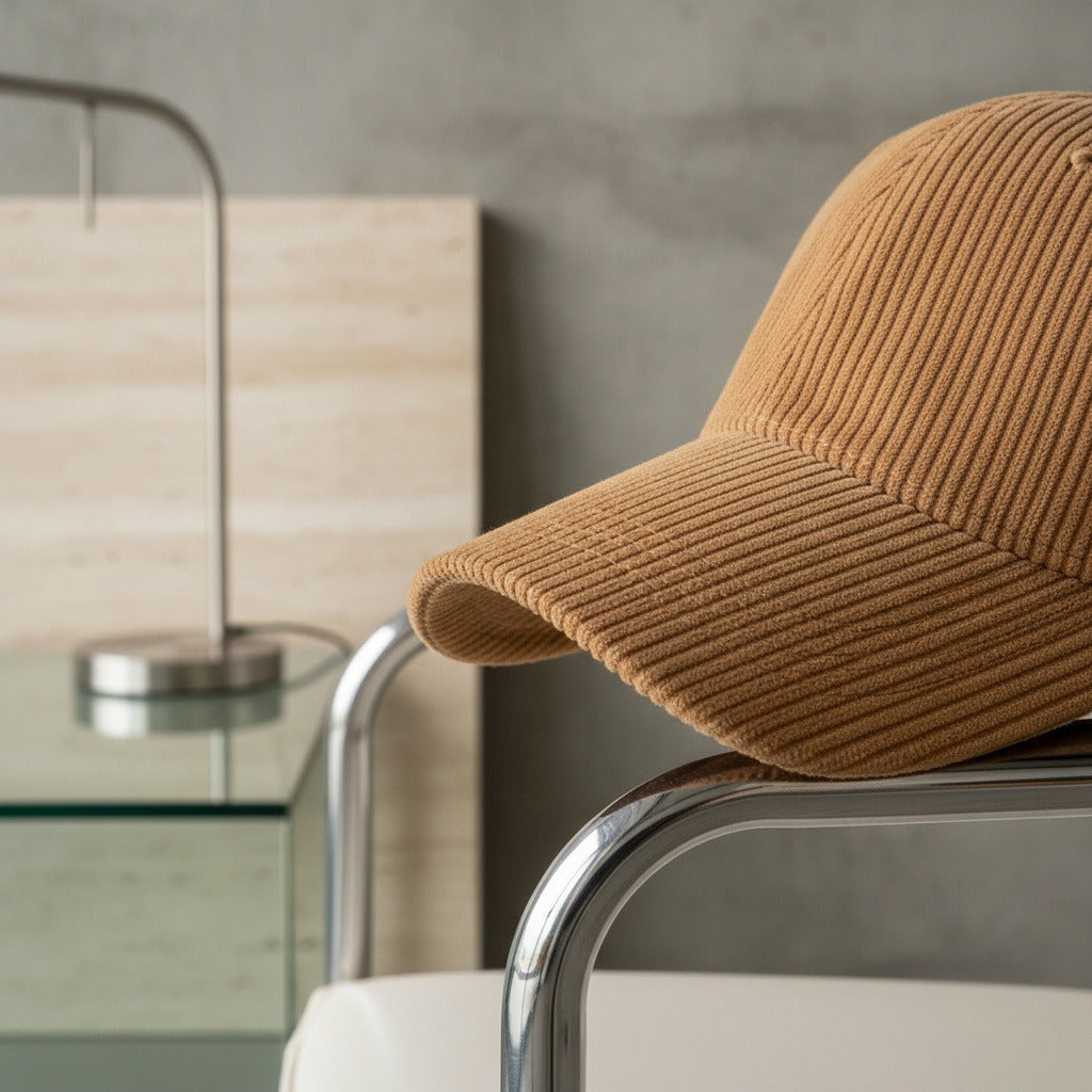 Country Club Cap - Camel - Back View
