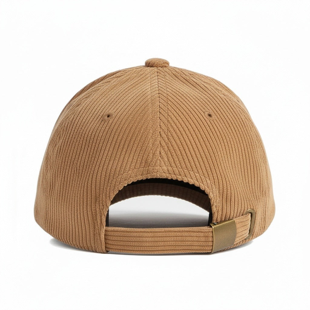 Country Club Cap - Camel - Fabric Detail