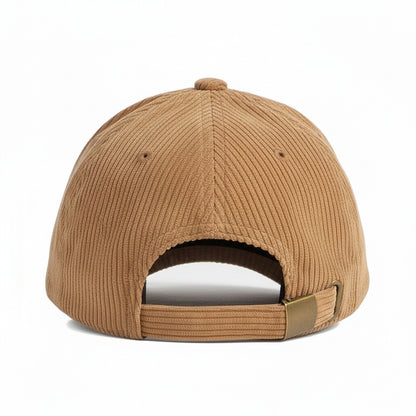 Country Club Cap - Camel - Fabric Detail
