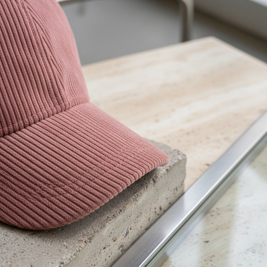 Country Club Cap - Rosewood - Back View