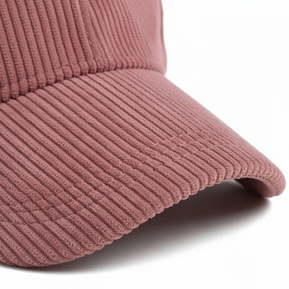 Country Club Cap - Rosewood - Texture Close Up