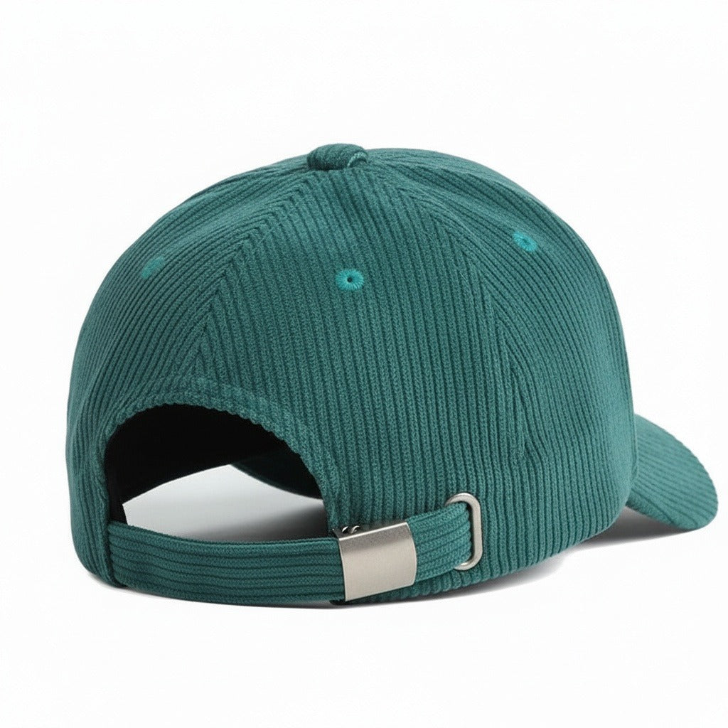 Country Club Cap - Teal - Fabric Detail