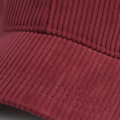 Country Club Cap - Burgundy - Texture Close Up