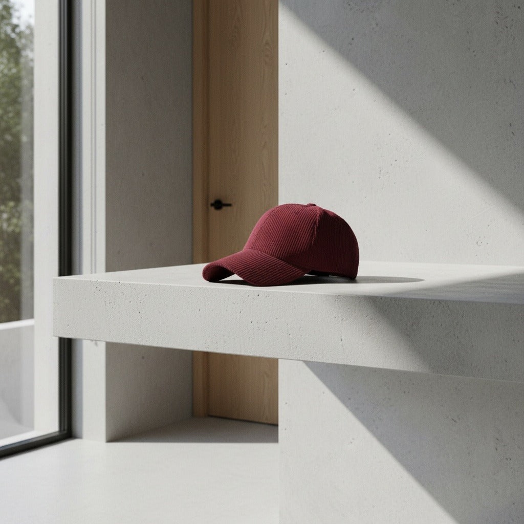 Country Club Cap - Burgundy - Lifestyle Inspiration