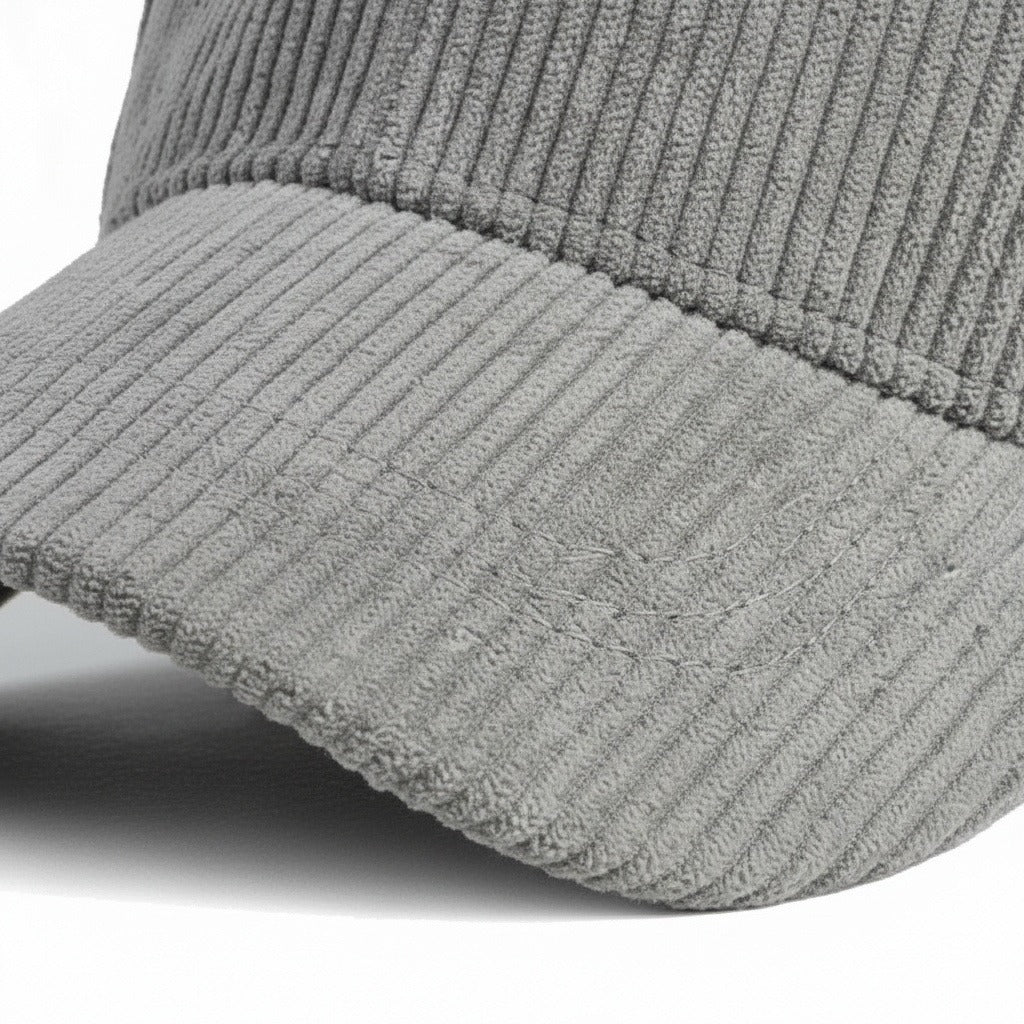 Country Club Cap - Gray - Texture Close Up