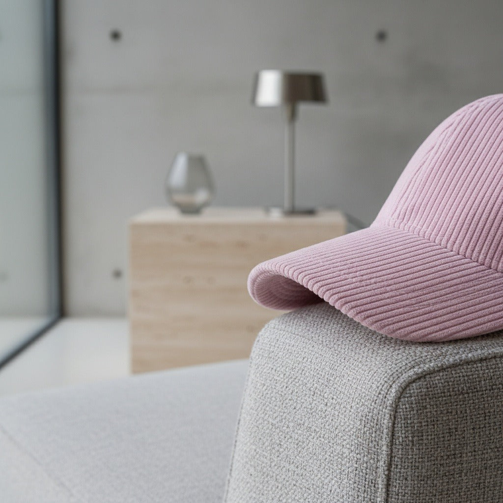 Country Club Cap - Dusty Rose - Back View