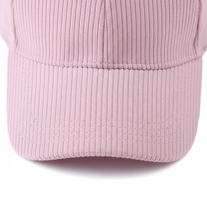 Country Club Cap - Dusty Rose - Texture Close Up