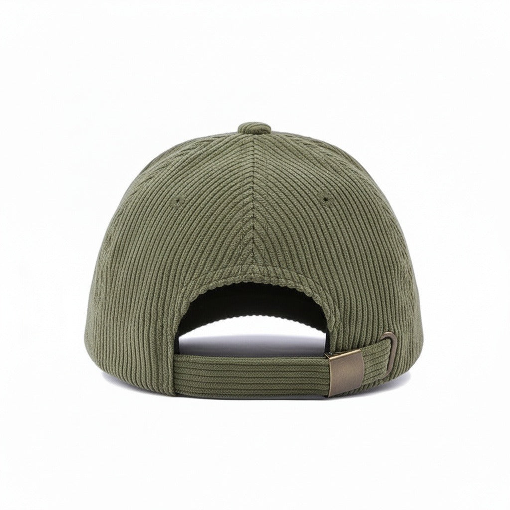 Country Club Cap - Olive - Fabric Detail