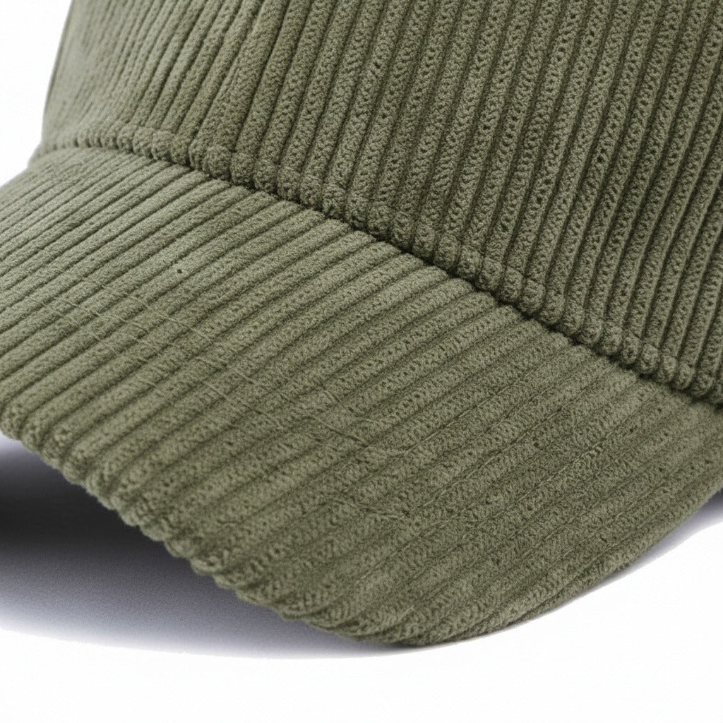 Country Club Cap - Olive - Texture Close Up