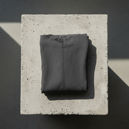 Dark Grey Linen Trousers Men - Dark Ash - Lifestyle Inspiration