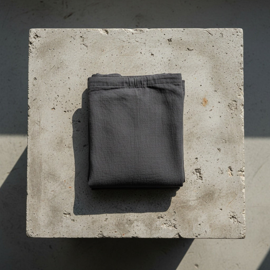 Dark Grey Linen Trousers Men - Midnight Blue - Lifestyle Inspiration