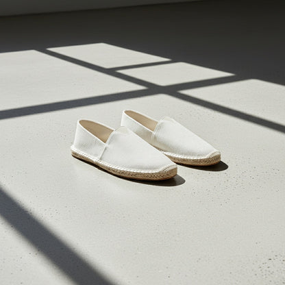 Espadrille Mens Sandals - Off-White - Lifestyle Inspiration