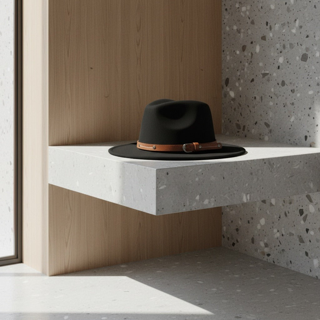 Fedora Hat Men - Onyx - Lifestyle Inspiration