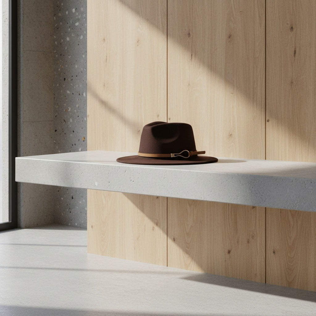 Fedora Hat Men - Cocoa - Lifestyle Inspiration