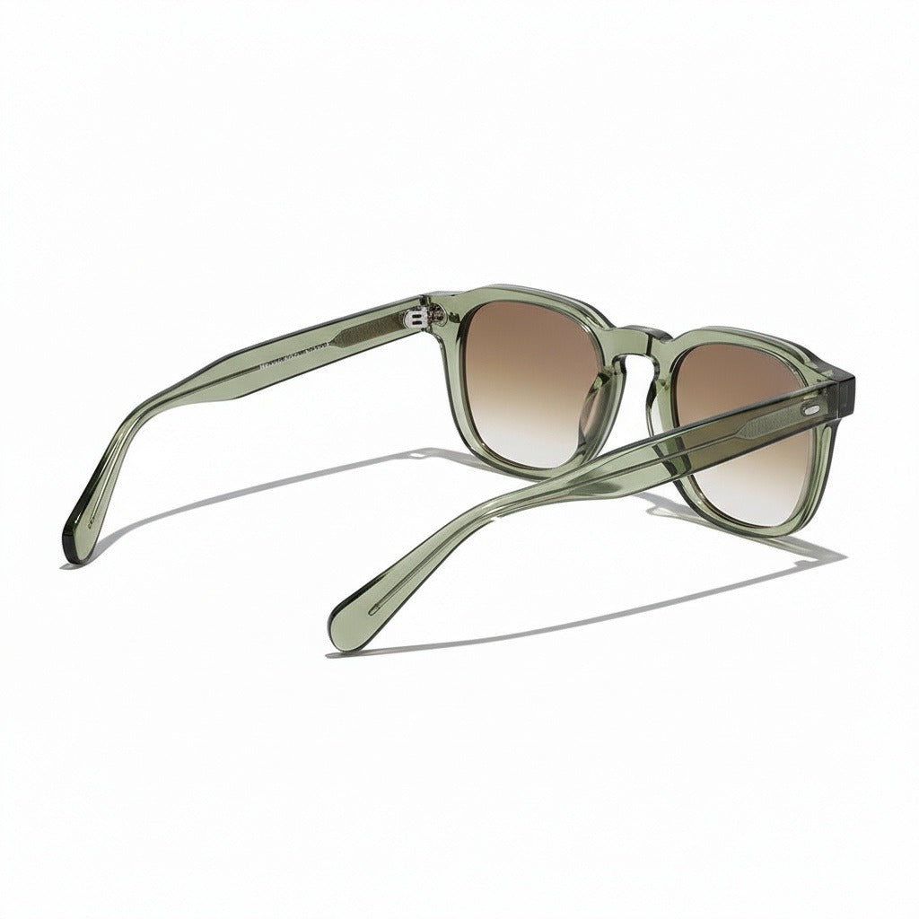 Gatsby Sunglasses - Sage Green - Fabric Detail
