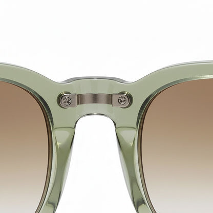 Gatsby Sunglasses - Sage Green - Texture Close Up
