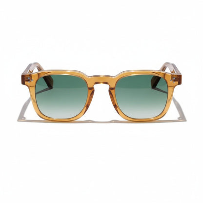 Gatsby Sunglasses - Honey Amber - Front View