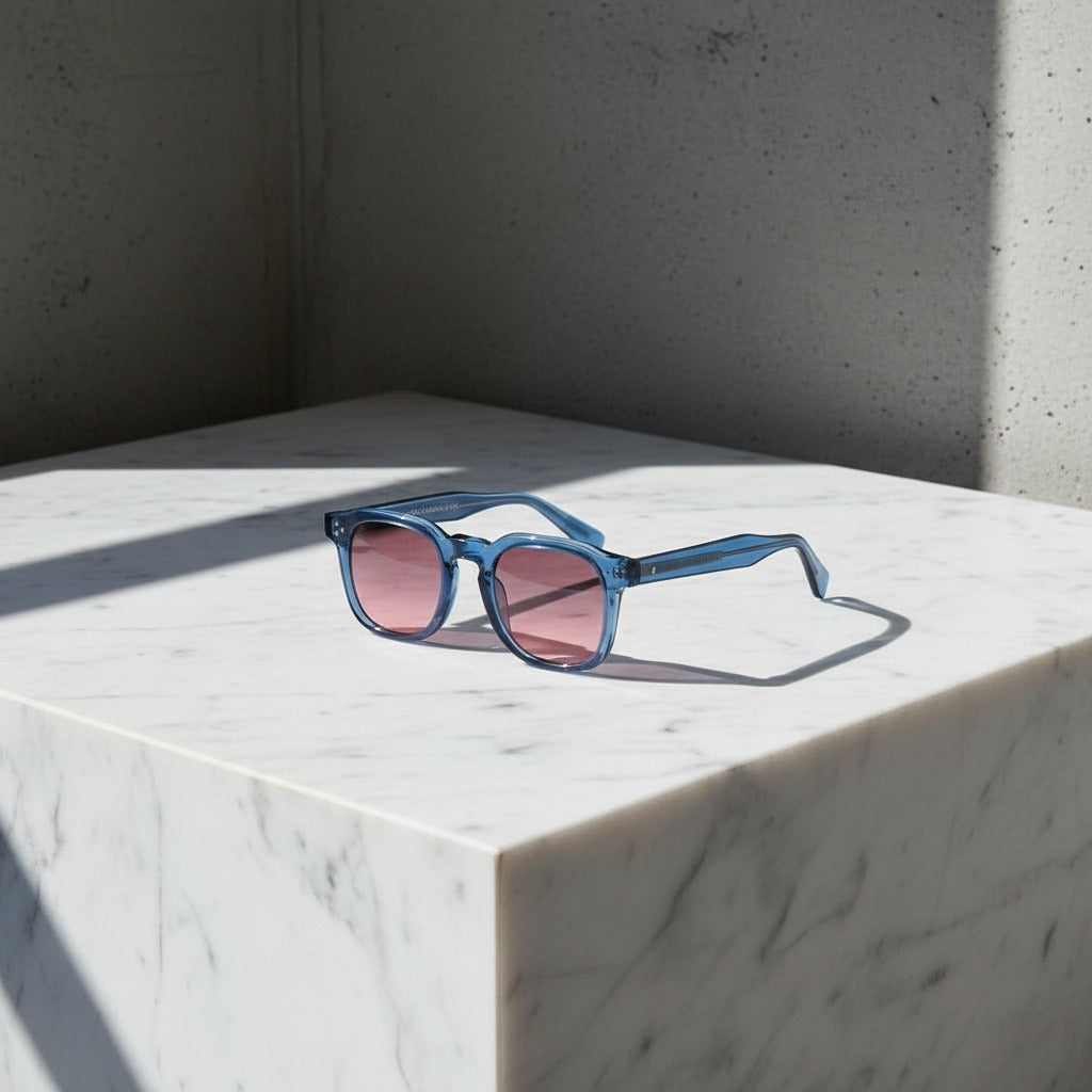 Gatsby Sunglasses - Denim Blue - Lifestyle Inspiration