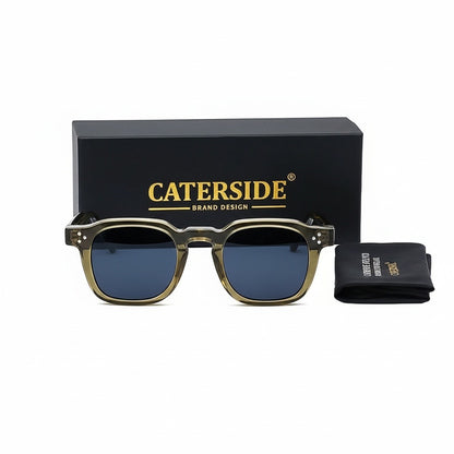 Gatsby Sunglasses - Moss Green - Front View