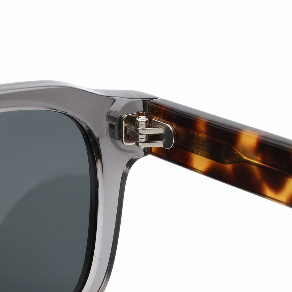 Gatsby Sunglasses - Slate Gray - Texture Close Up
