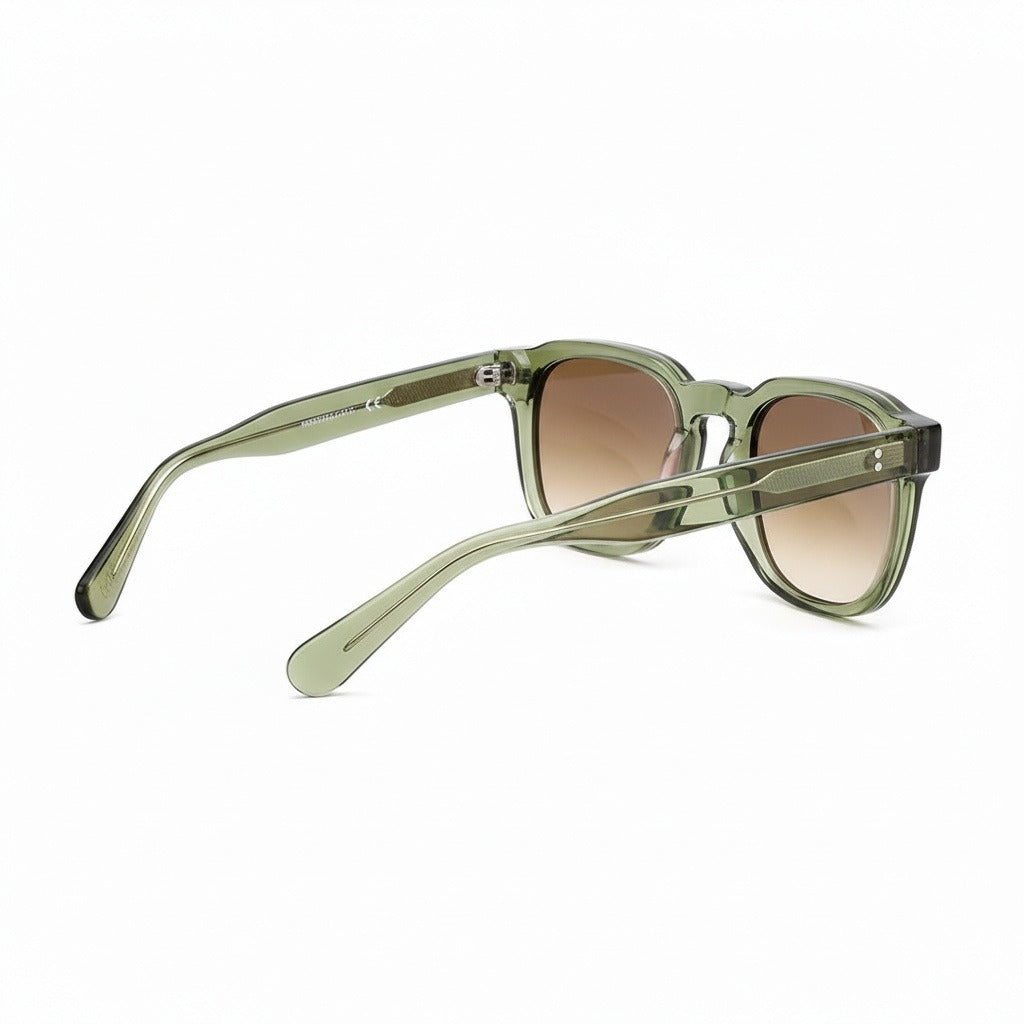 Gatsby Sunglasses - Olive Mist - Fabric Detail