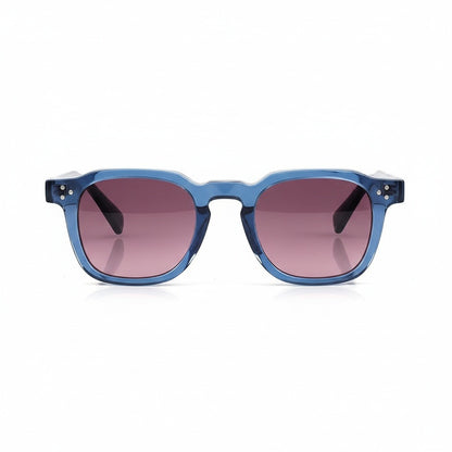 Gatsby Sunglasses - Atlantic Blue - Front View
