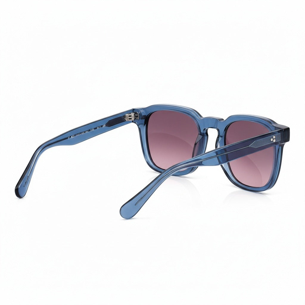 Gatsby Sunglasses - Atlantic Blue - Fabric Detail