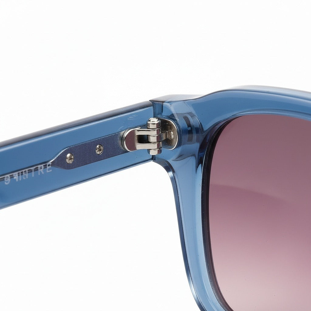 Gatsby Sunglasses - Atlantic Blue - Texture Close Up