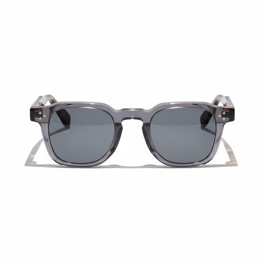 Gatsby Sunglasses - Graphite Gray - Front View