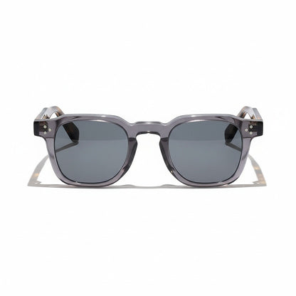 Gatsby Sunglasses - Graphite Gray - Front View