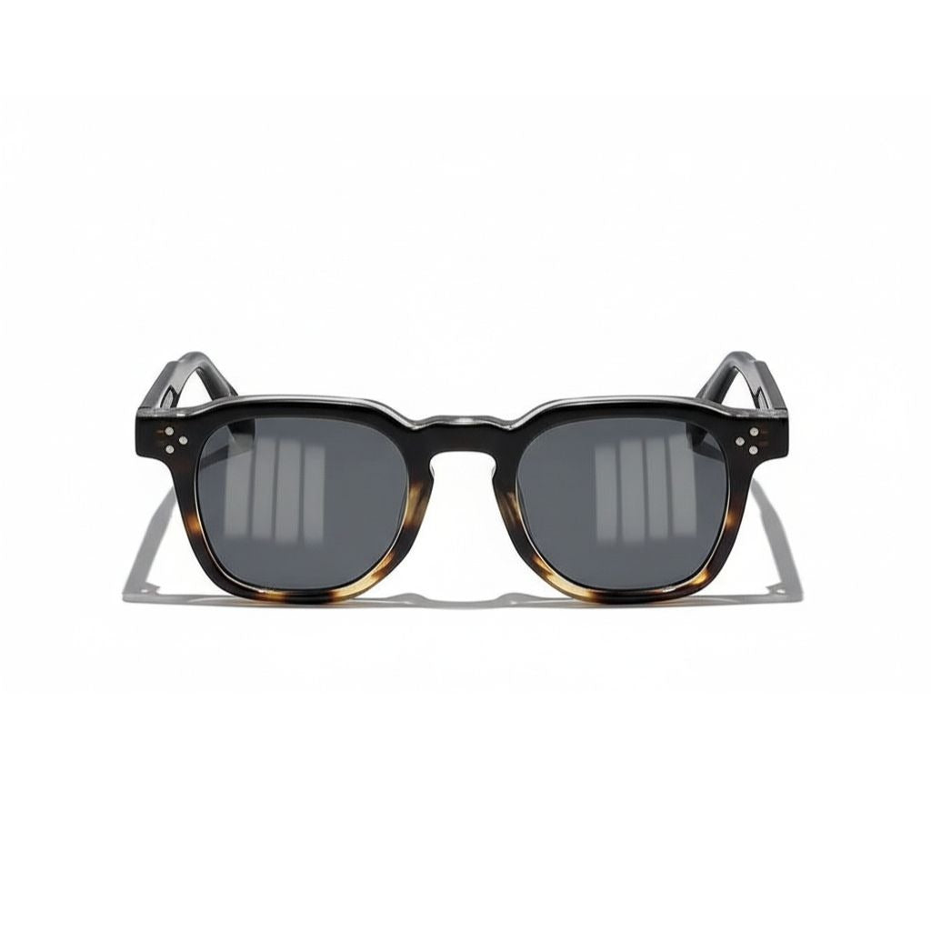 Gatsby Sunglasses - Havana Brown - Front View