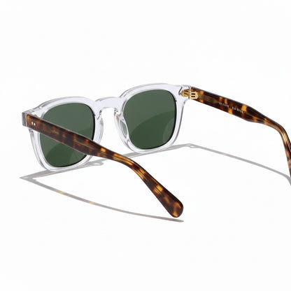 Gatsby Sunglasses - Clear Smoke - Fabric Detail
