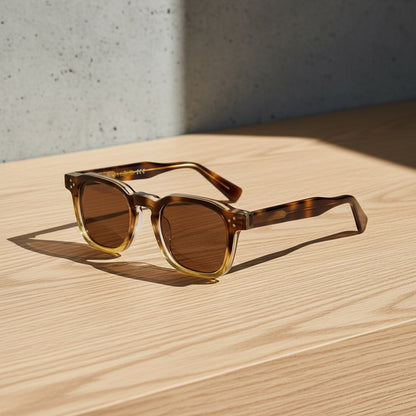 Gatsby Sunglasses - Caramel Fade - Lifestyle Inspiration