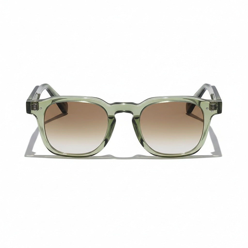 Gatsby Sunglasses - Sage Green - Front View