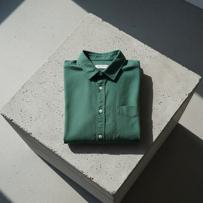 Green Cotton Shirt - Green - Lifestyle Inspiration