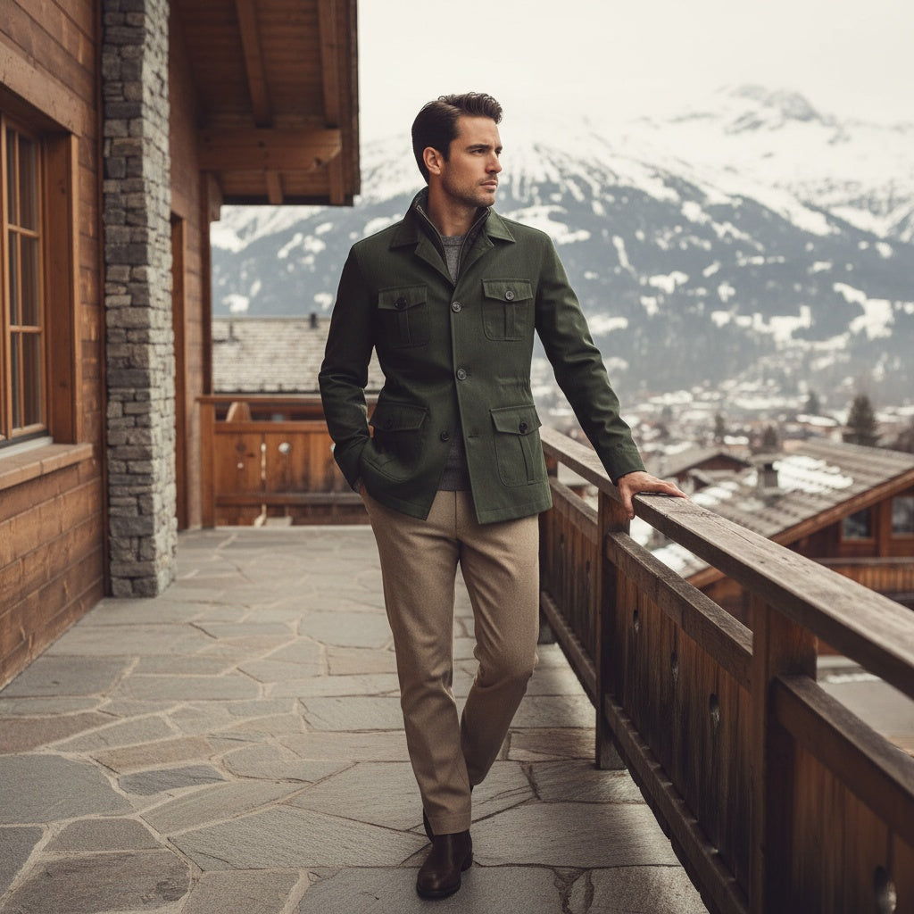 Green Safari Jacket