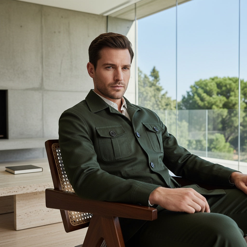 Green Safari Jacket