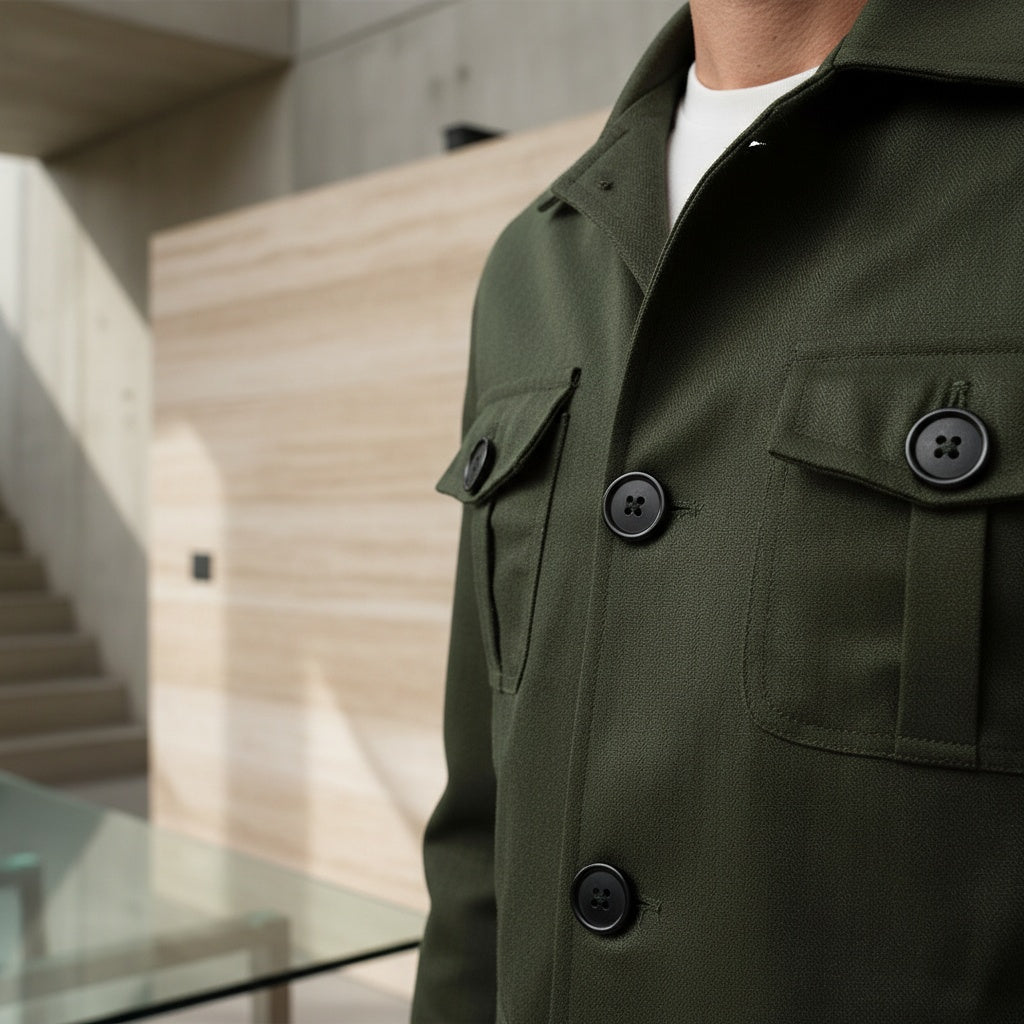 Green Safari Jacket