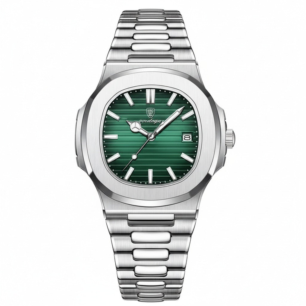 Green Sports Watch - Green - Front View