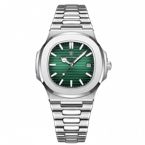 Green Sports Watch - Green - Front View