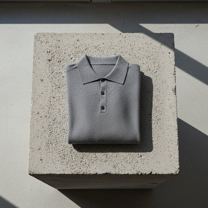 Grey Cashmere Sweater - Grey - Lifestyle Inspiration
