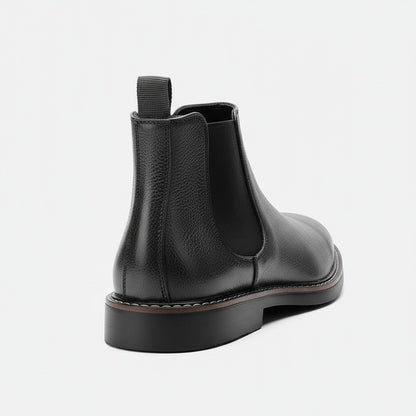 Grey Chelsea Boots Mens - Grey - Fabric Detail